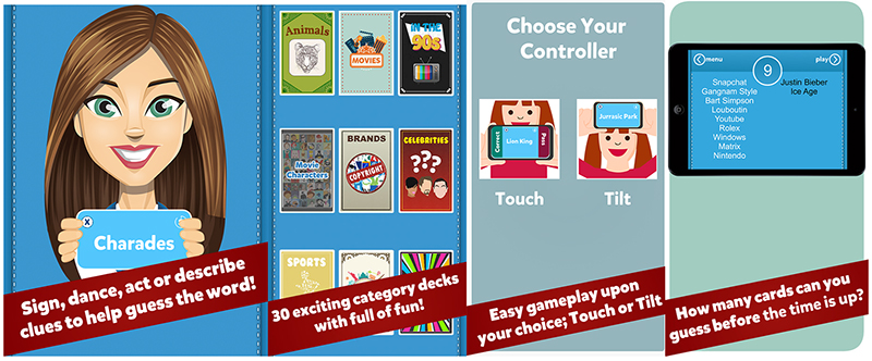 Charades Up Top 10 Word Card Games for Mobile Devices