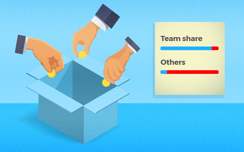 Token distribution